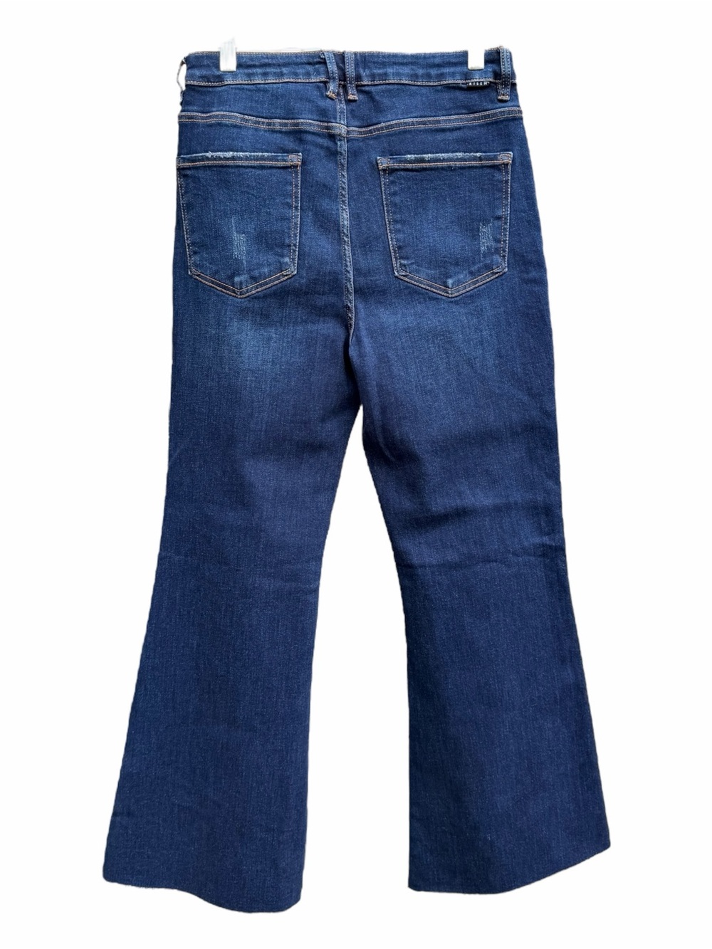 RISEN Los Angeles High-Rise Dark Indigo Flare Jeans- Size 11/30 NWOT - Picture 4 of 9